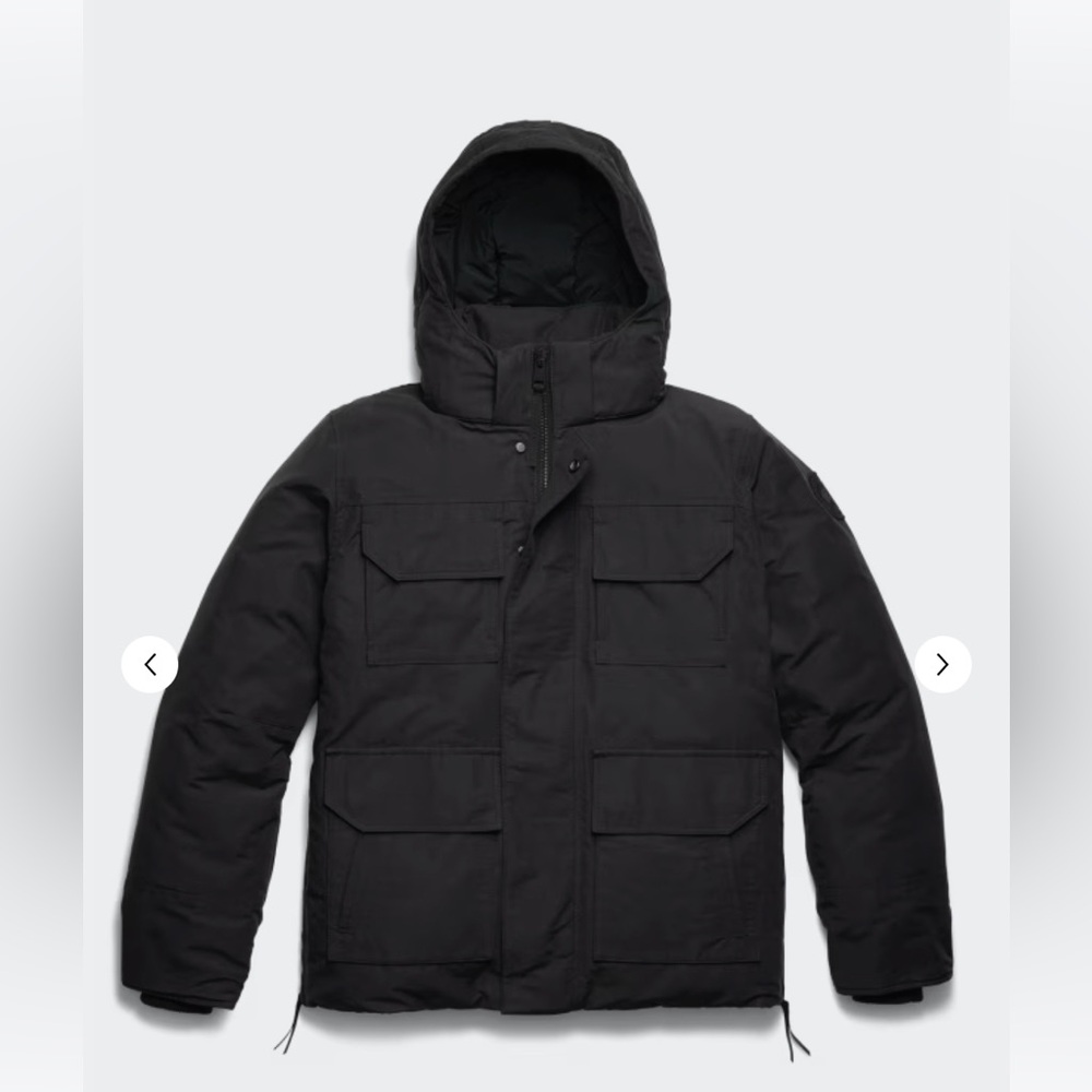 Maitland Canada Goose Parka Large Black MENS